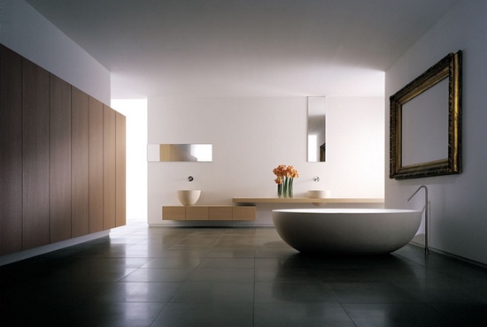 Идеи дизайна просторной ванной комнаты