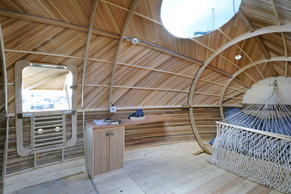 Exbury Egg - рабочее пространство на воде