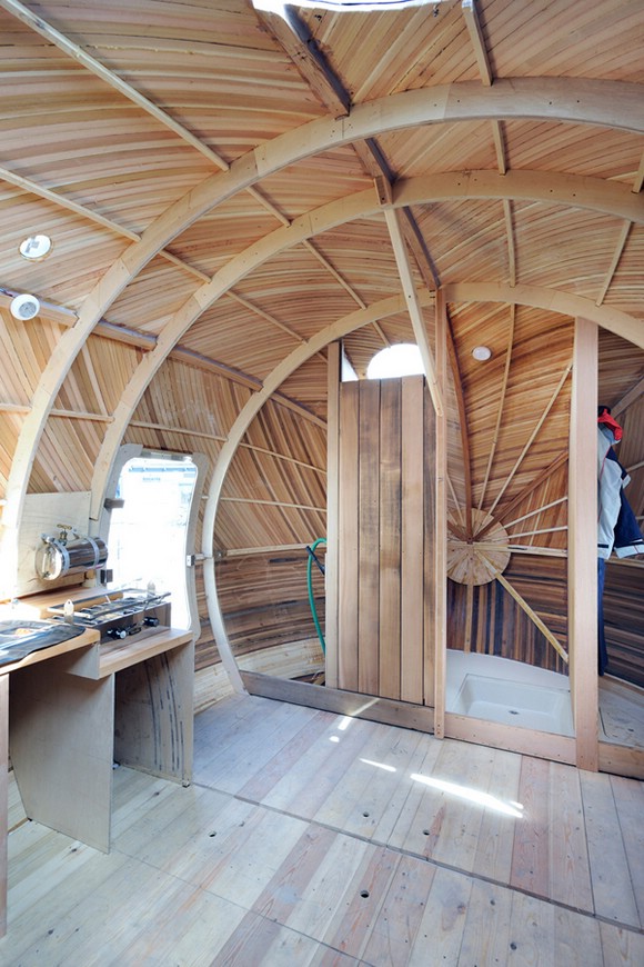 Exbury Egg - рабочее пространство на воде