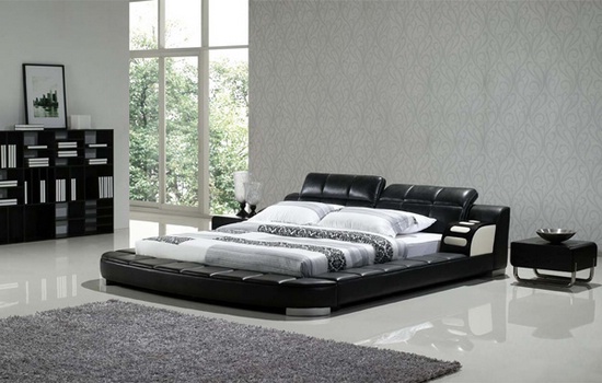 Стильный дизайн спальни в минималистическом стиле