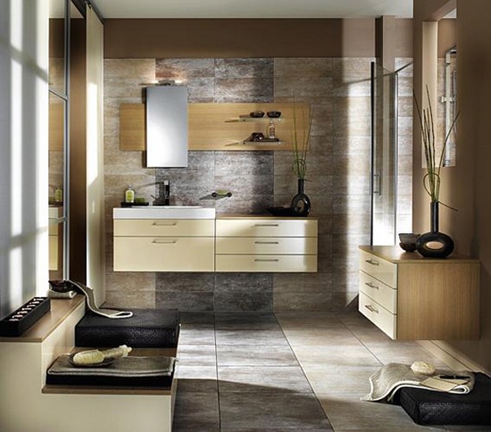 Стильные дизайнерские идеи ванной комнаты