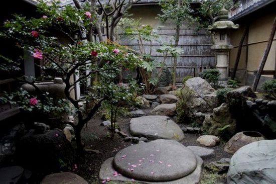 Дизайн маленького японского садика