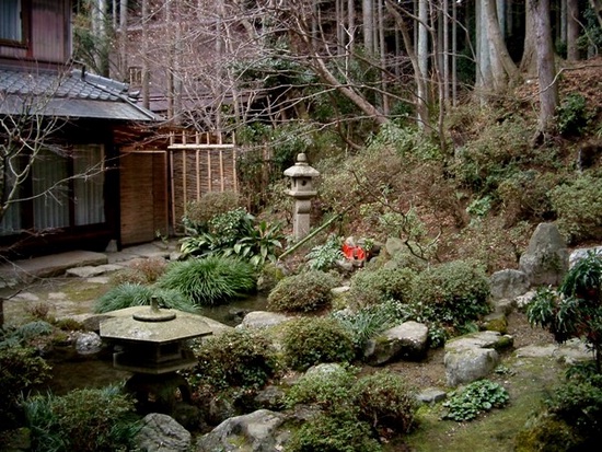 Дизайн маленького японского садика