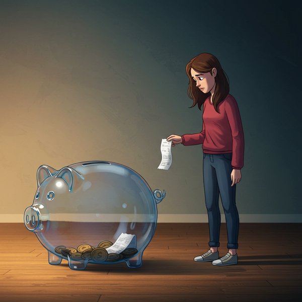 Финансовое истощение: 7 ежедневных привычек, из-за которых копилка всегда пуста